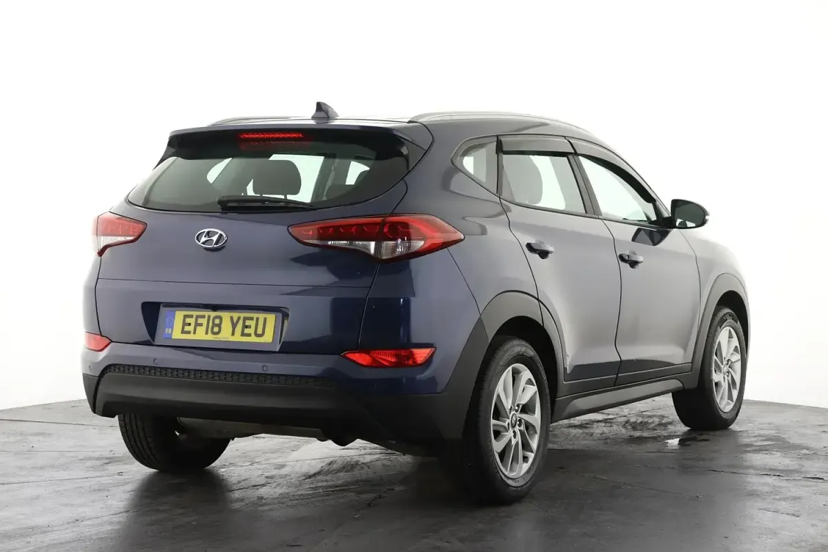 Used Hyundai Tucson SE 177 HP (130 kW) 2018 Blue SUV