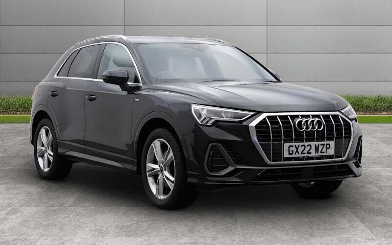 Black Used 2022 Audi Q3 S-Line SUV | £27,790 (Good price) - Image 1/4