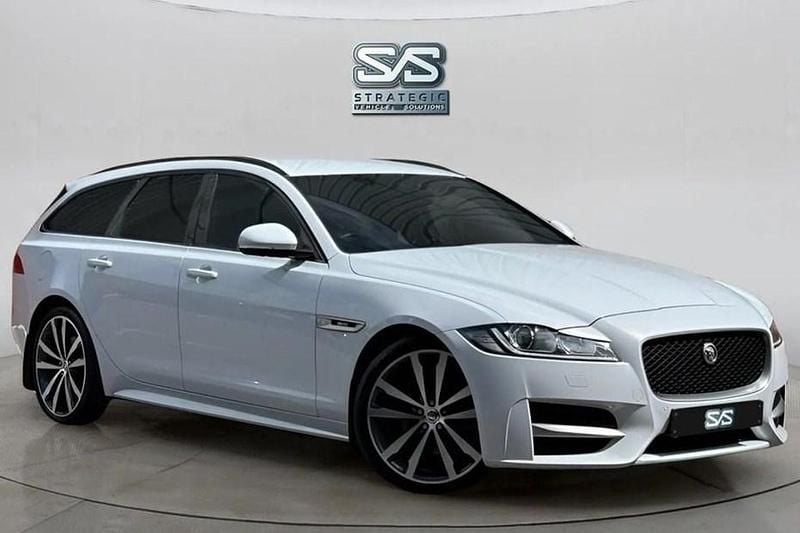 White Used 2018 Jaguar XF Sportbrake R-Sport Estate | £12,990 (Fair price) - Image 1/1