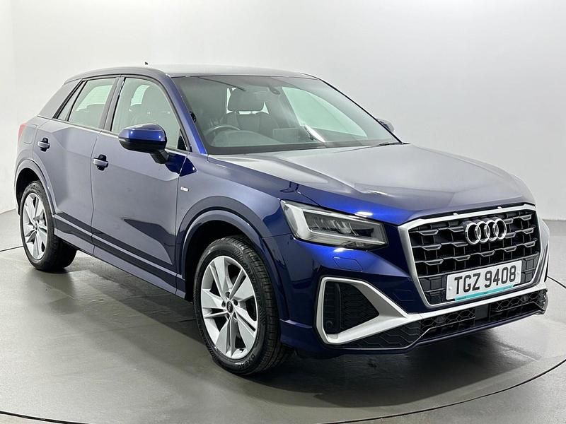 Used Audi Q2 S-Line 150 HP (110 kW) 2021 Blue SUV