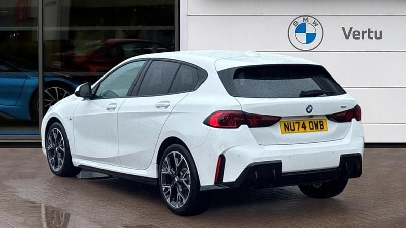 Used BMW 120 M Sport 168 HP (123 kW) 2024 White Hatchback