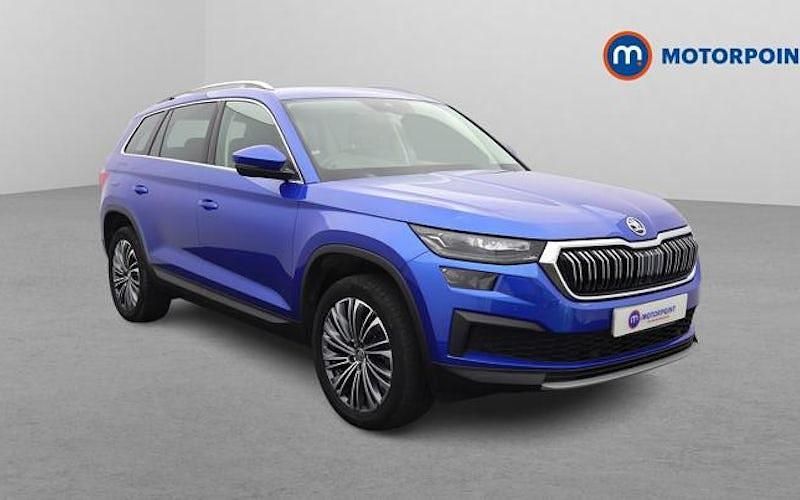 Used Skoda Kodiaq SE L Executive 150 HP (110 kW) 2023 Blue SUV
