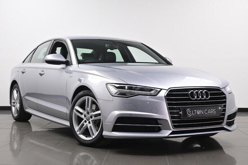 Silver Used 2015 Audi A6 S-Line Sedan | £9,999 (Fair price) - Image 1/4