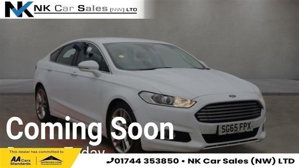 White Used 2015 Ford Mondeo Titanium Hatchback | £6,350 (Fair price) - Image 1/1