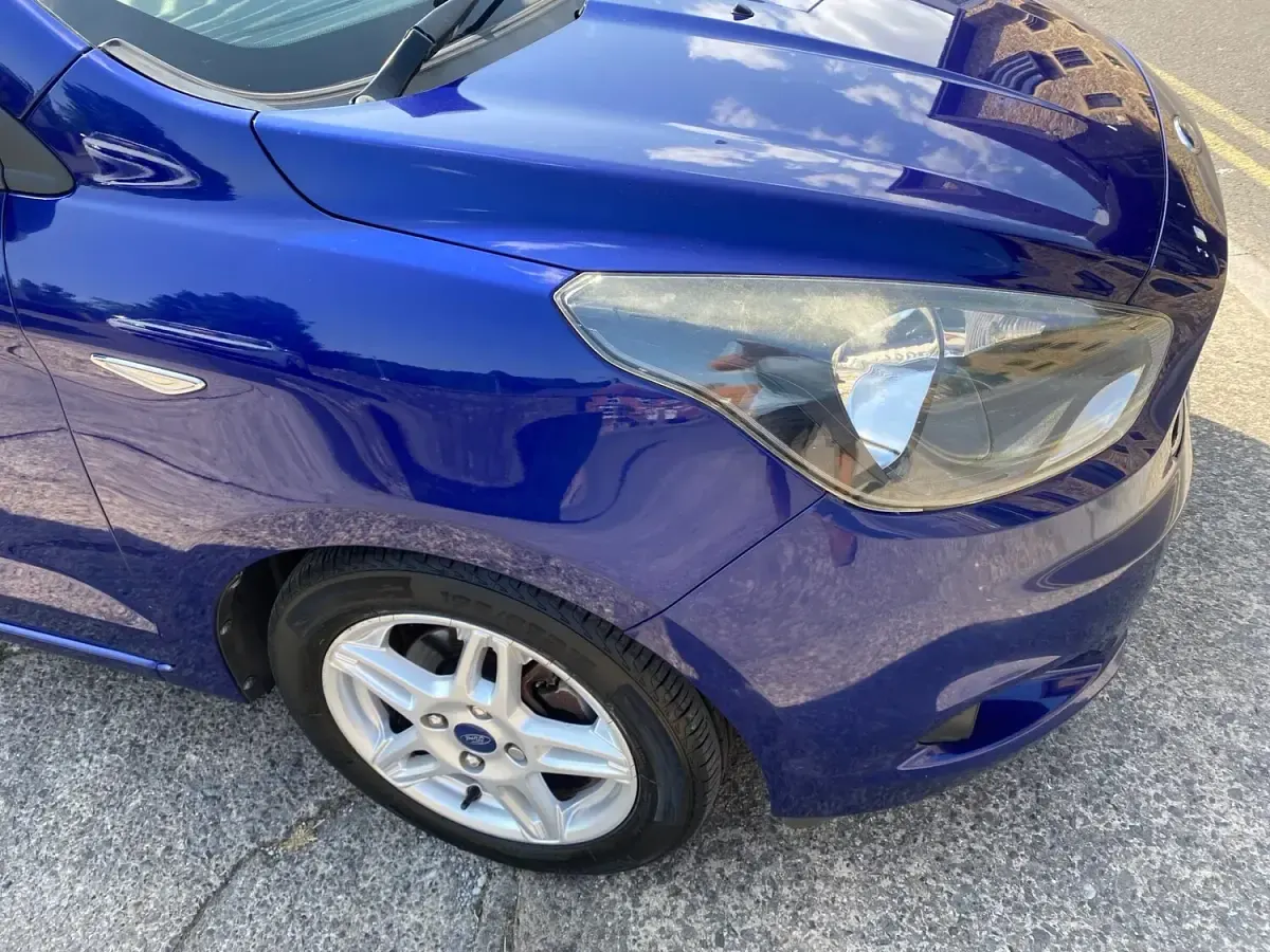 Used Ford Ka Plus Zetec 85 HP (62 kW) 2017 Blue Hatchback