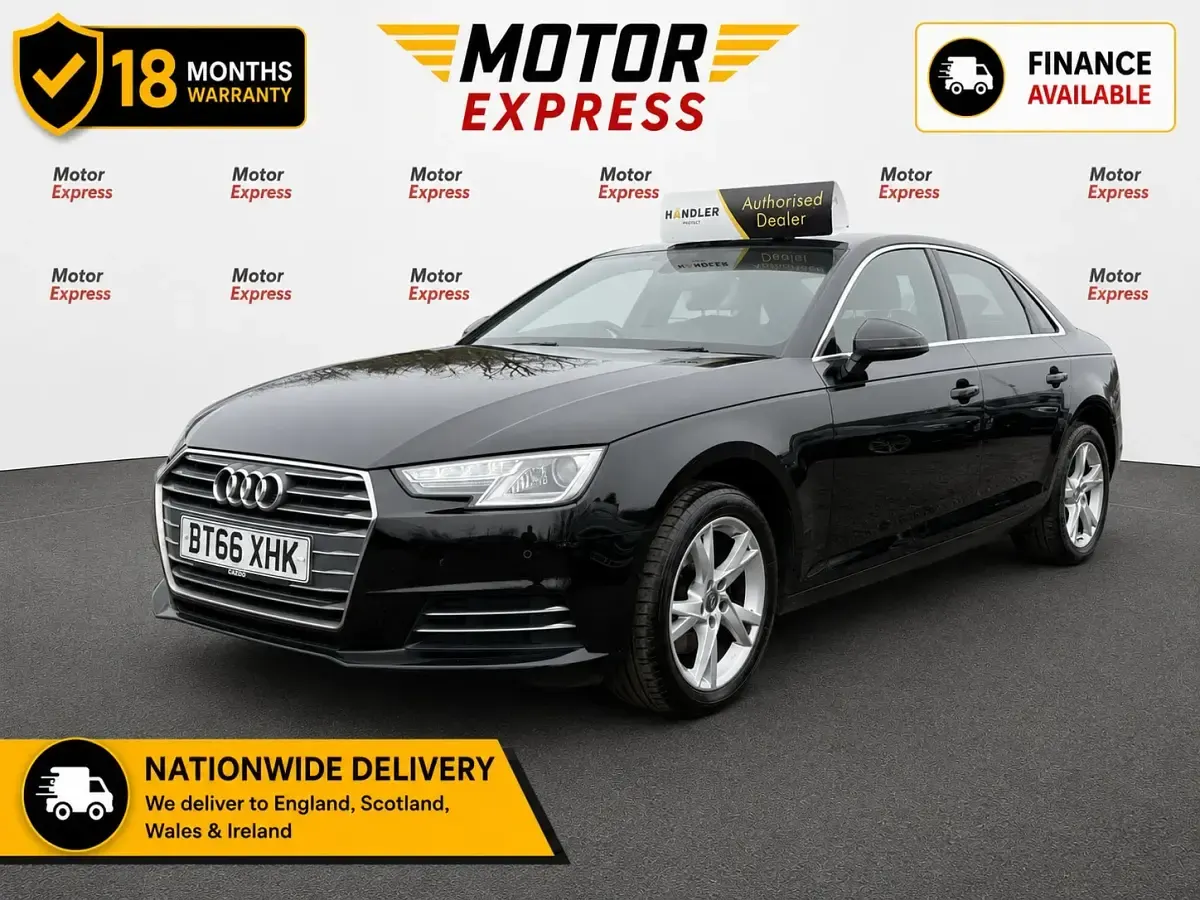 Used Audi A4 Sport 150 HP (110 kW) 2016 Black Sedan