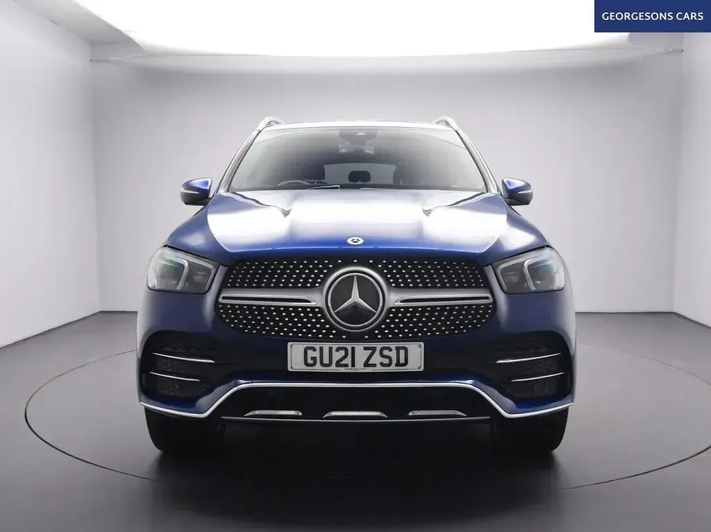 Used Mercedes GLE350 de AMG Line Premium 320 HP (235 kW) 2021 Blue SUV