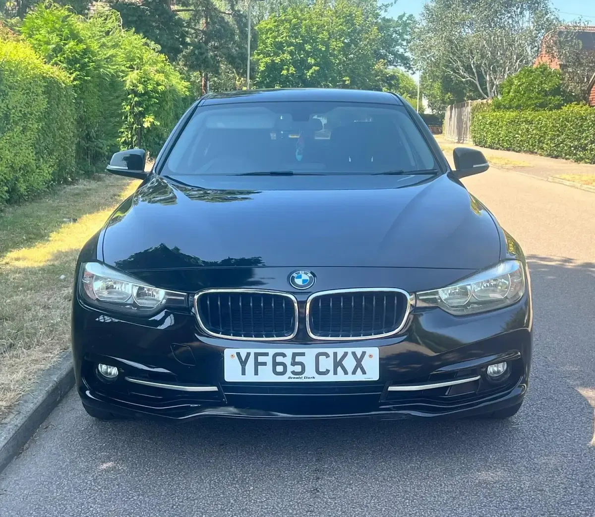 Used BMW 320 Sport Line 184 HP (135 kW) 2015 Black Sedan