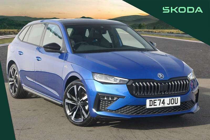 Blue New 2024 Skoda Scala Monte Carlo Hatchback | £24,995 - Image 1/4