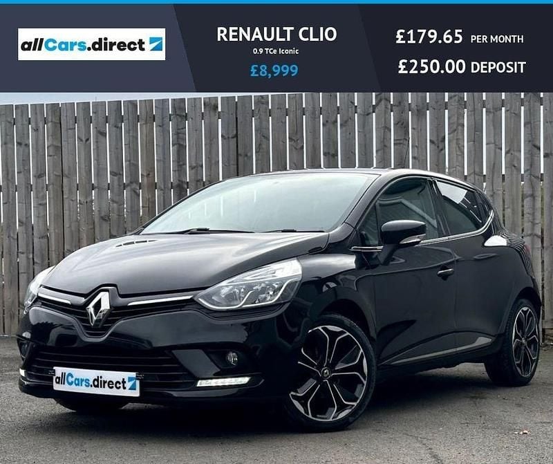 Used Renault Clio IV Iconic 90 HP (66 kW) 2019 Black Hatchback