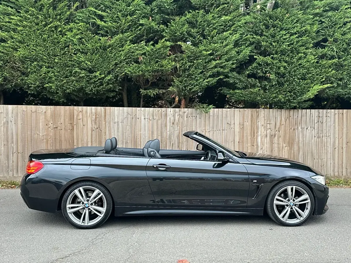 Used BMW 420 Cabriolet M Sport 2014 Black Cabriolet