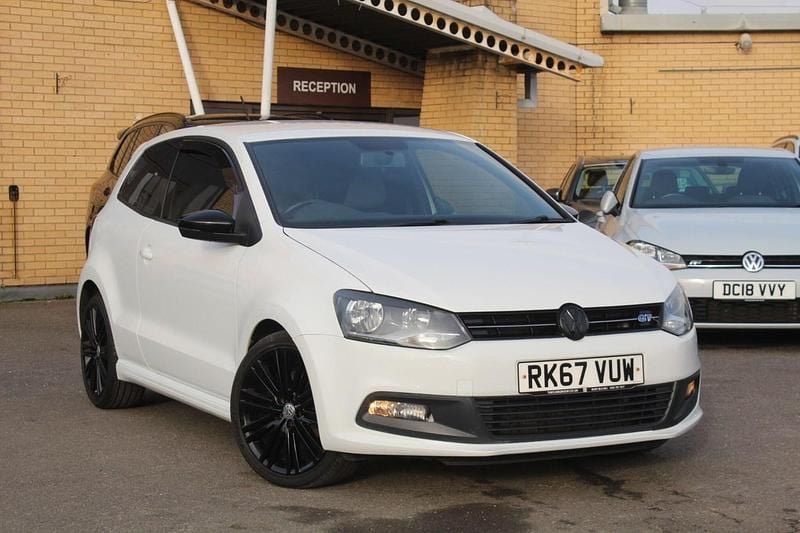 White Used 2017 VW Polo BlueGT Hatchback | £7,717 (A bit pricey) - Image 1/4