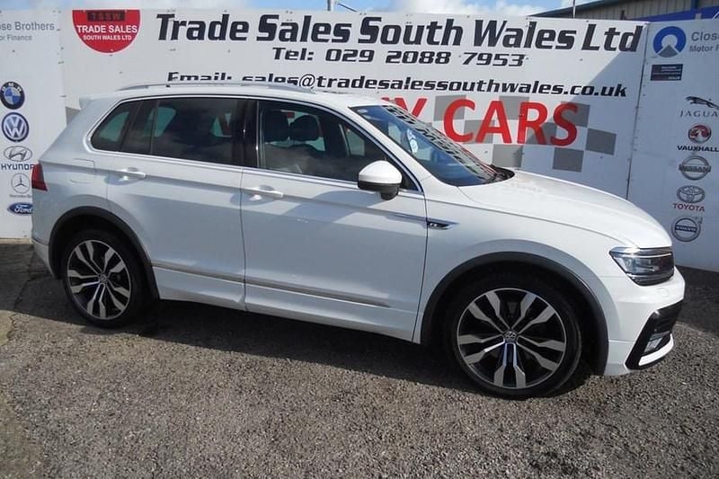 Used VW Tiguan R-line 190 HP (139 kW) 2016 White SUV