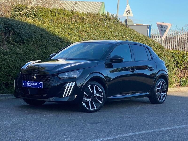 Black Used 2024 Peugeot e-208 GT Hatchback | £23,995 (Fair price) - Image 1/4