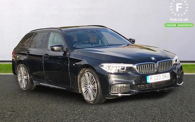 Used BMW 520 M Sport 184 HP (135 kW) 2020 Black Estate