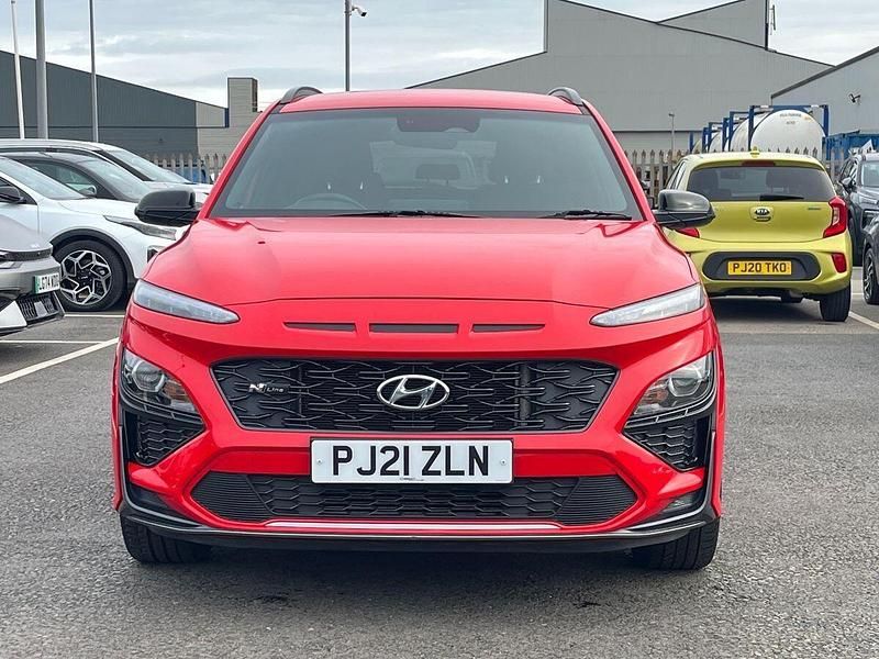 Used Hyundai Kona N Line 120 HP (88 kW) 2021 Red SUV