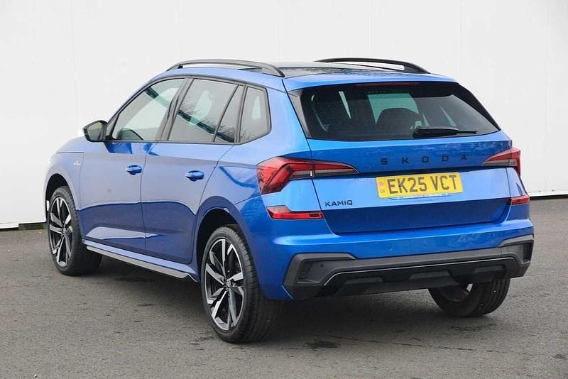 Used Skoda Kamiq Monte Carlo 113 HP (83 kW) 2025 Race blue metallic SUV