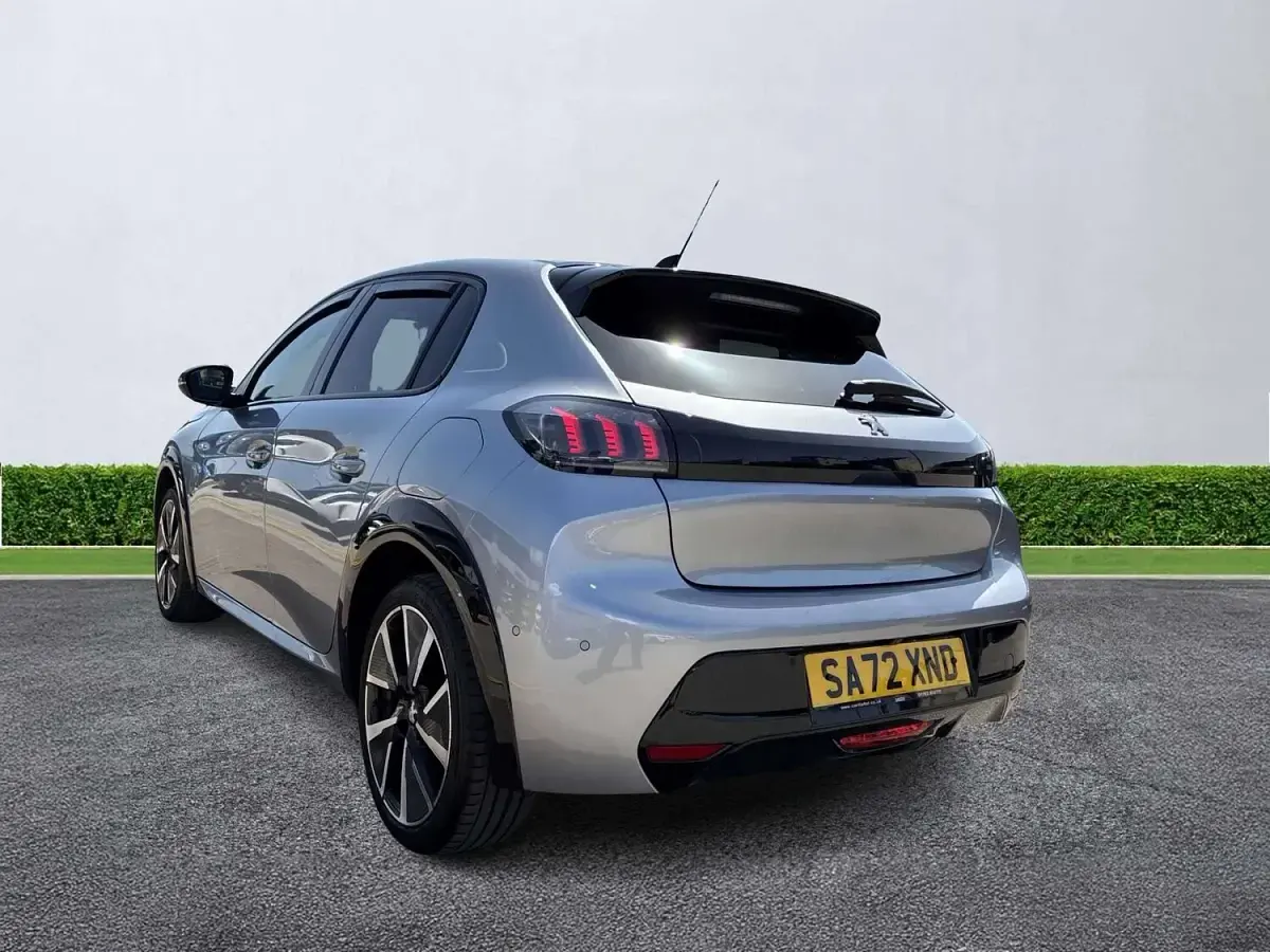 Used Peugeot e-208 Premium 100 kW (136 HP) 2022 Grey Hatchback