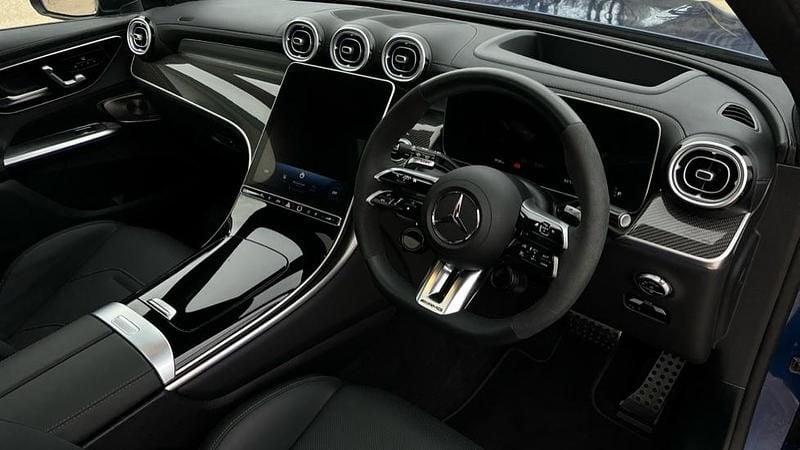 Used Mercedes GLC63 AMG Night 680 HP (500 kW) 2025 Spectral blue metallic SUV