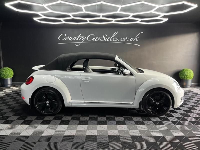 White Used 2015 VW Beetle Design Cabriolet | £11,490 (A bit pricey) - Image 1/2