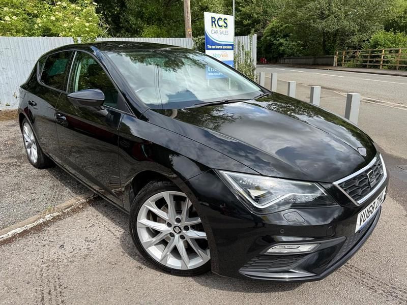 Black Used 2018 Seat Leon FR Sport Hatchback | £14,799 (Fair price) - Image 1/3