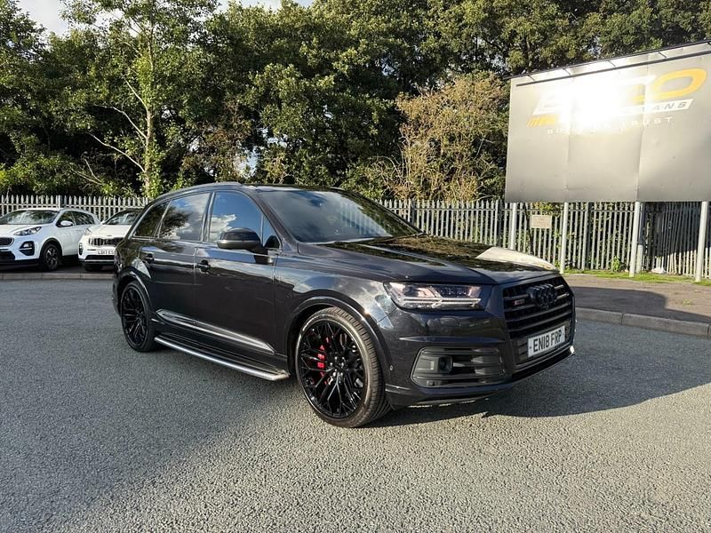Black Used 2018 Audi SQ7 Comfort SUV | £20,995 - Image 1/4