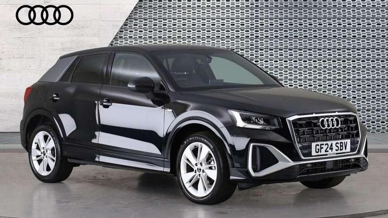 Black Used 2024 Audi Q2 S-Line SUV | £26,577 (Fair price) - Image 1/4