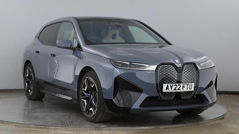 Grey Used 2022 BMW iX M Sport SUV | £37,500 (Fair price) - Image 1/4