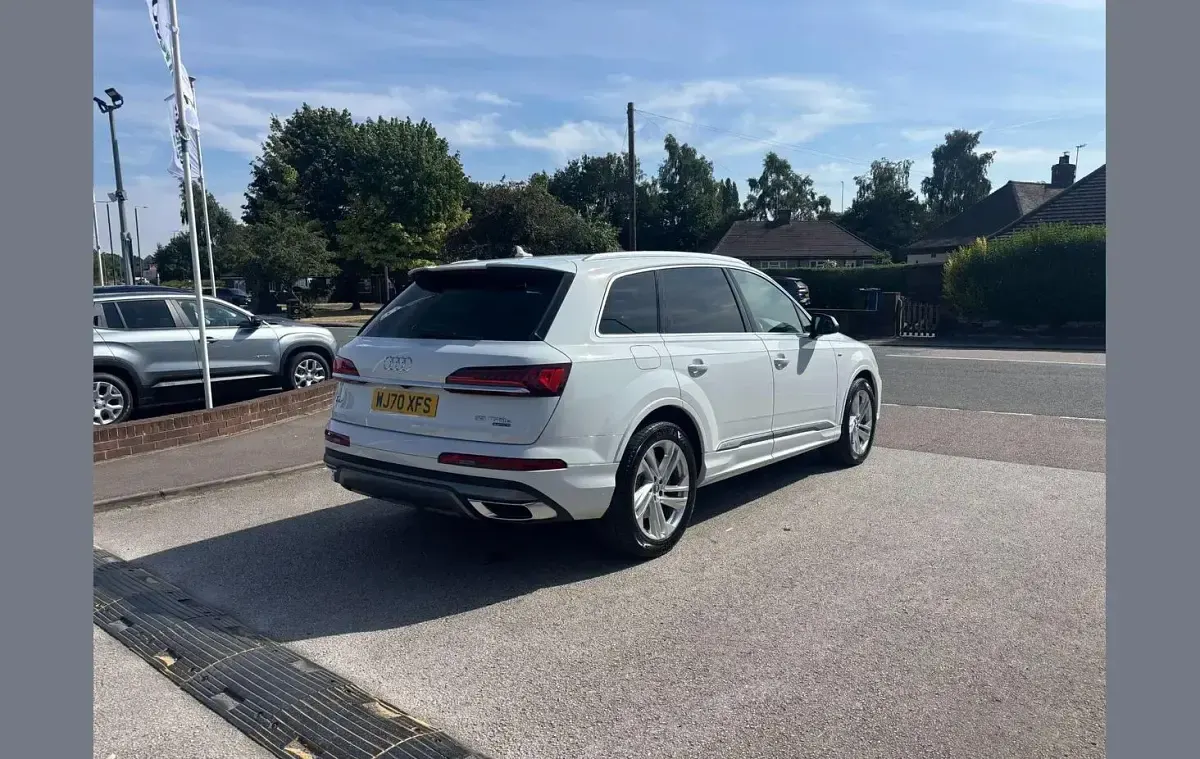 Used Audi Q7 S-Line 381 HP (280 kW) 2020 White SUV