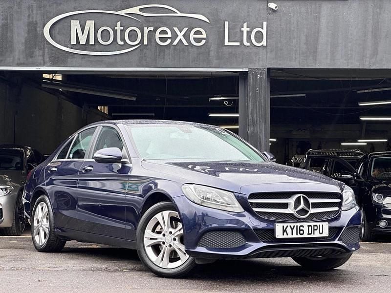 Blue Used 2016 Mercedes C200 SE Sedan | £9,450 (Good price) - Image 1/3
