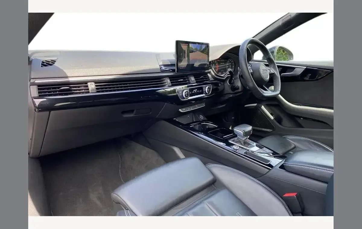 Used Audi A5 Comfort 204 HP (150 kW) 2021 Black Coupe