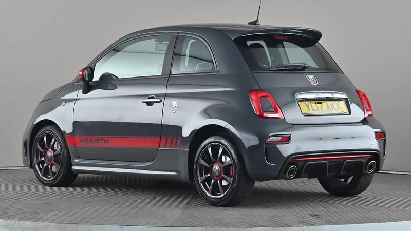 Used Abarth 595 145 HP (106 kW) 2017 Grey Hatchback