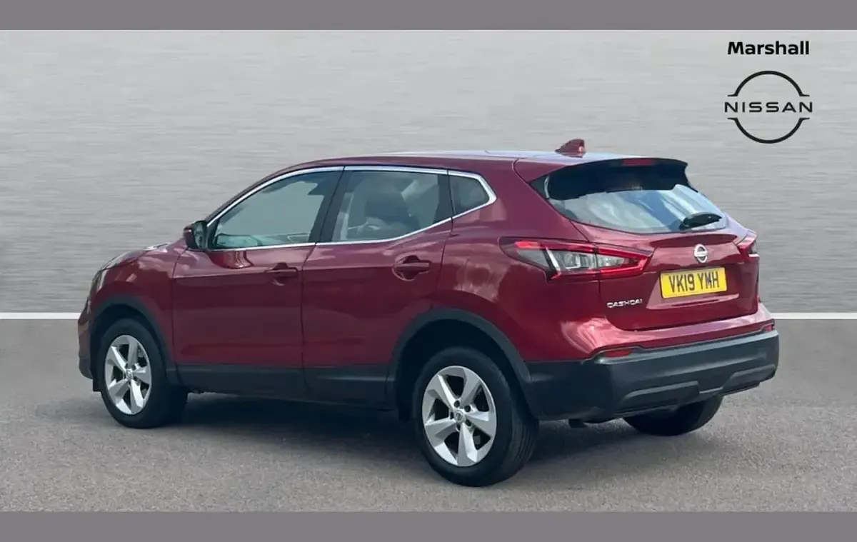 Used Nissan Qashqai Acenta Premium 138 HP (101 kW) 2019 Red SUV