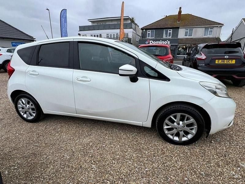 Used Nissan Note Acenta 80 HP (58 kW) 2014 White Hatchback