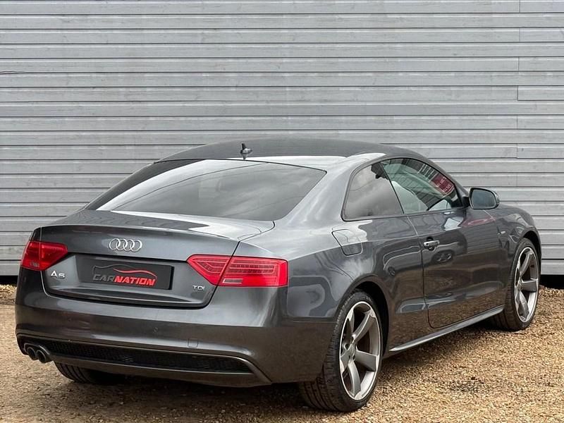 Used Audi A5 Black Edition 177 HP (130 kW) 2013 Grey Coupe