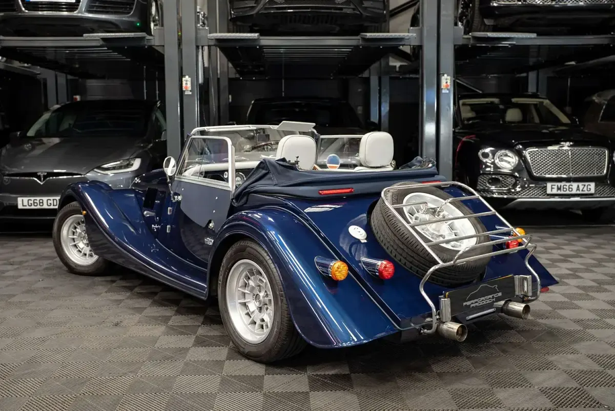 Used Morgan Plus 258 HP (189 kW) 2021 Blue Cabriolet