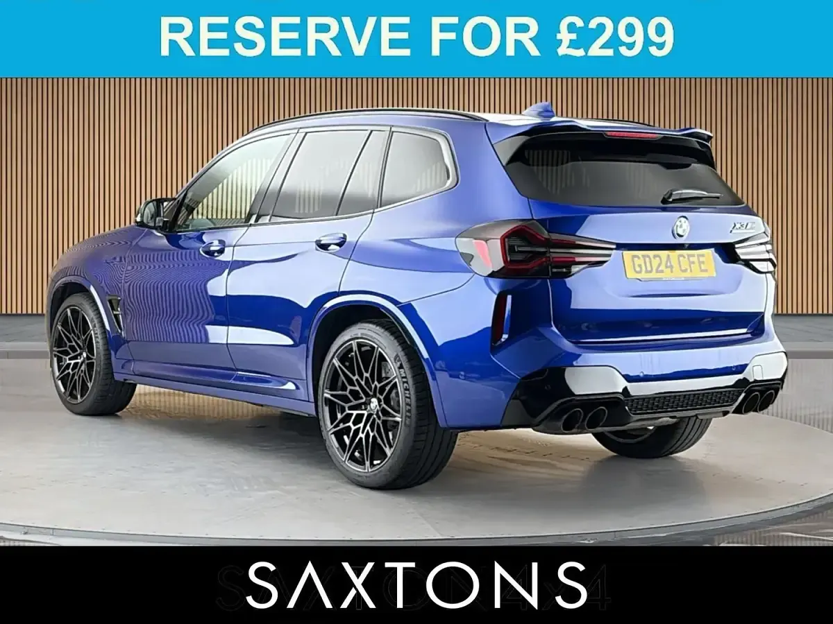 Used BMW X3 M Competition Edition 510 HP (375 kW) 2024 Blue SUV