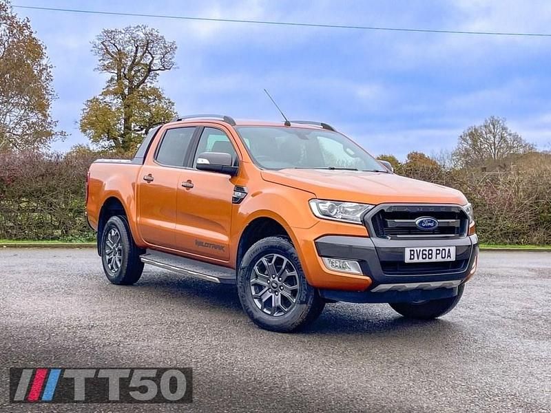 Orange Used 2018 Ford Ranger Wildtrack Pickup | £15,990 (Super price) - Image 1/4