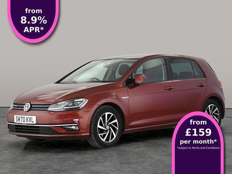 Red Used 2020 VW Golf VII Edition Hatchback | £12,521 (Good price) - Image 1/3