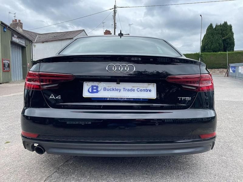Used Audi A4 S-Line 150 HP (110 kW) 2017 Black Sedan