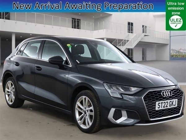 Grey Used 2022 Audi A3 Sportback Sport Hatchback | £13,200 (Super price) - Image 1/1