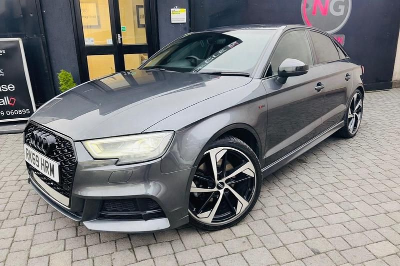 Used Audi A3 S-Line 150 HP (110 kW) 2019 Grey Sedan