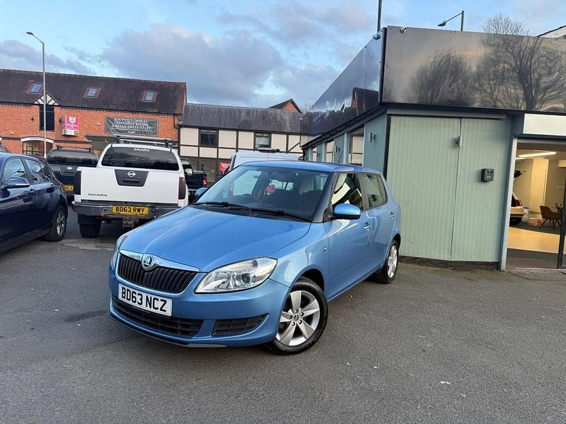 Used Skoda Fabia SE 2014 Blue Hatchback