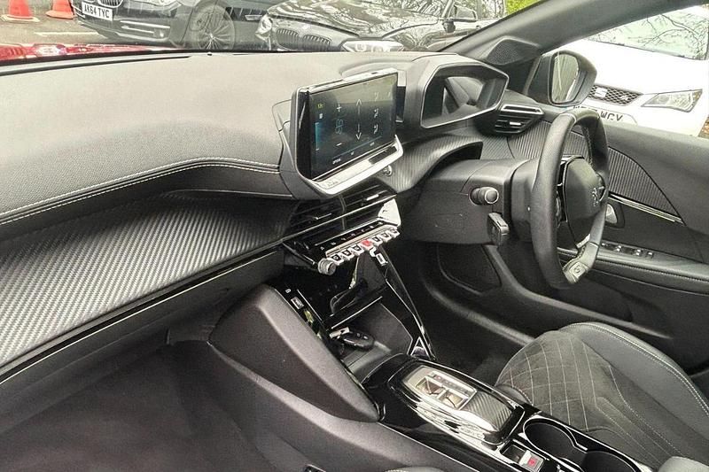 Used Peugeot e-208 Premium 98 kW (134 HP) 2022 Red Hatchback