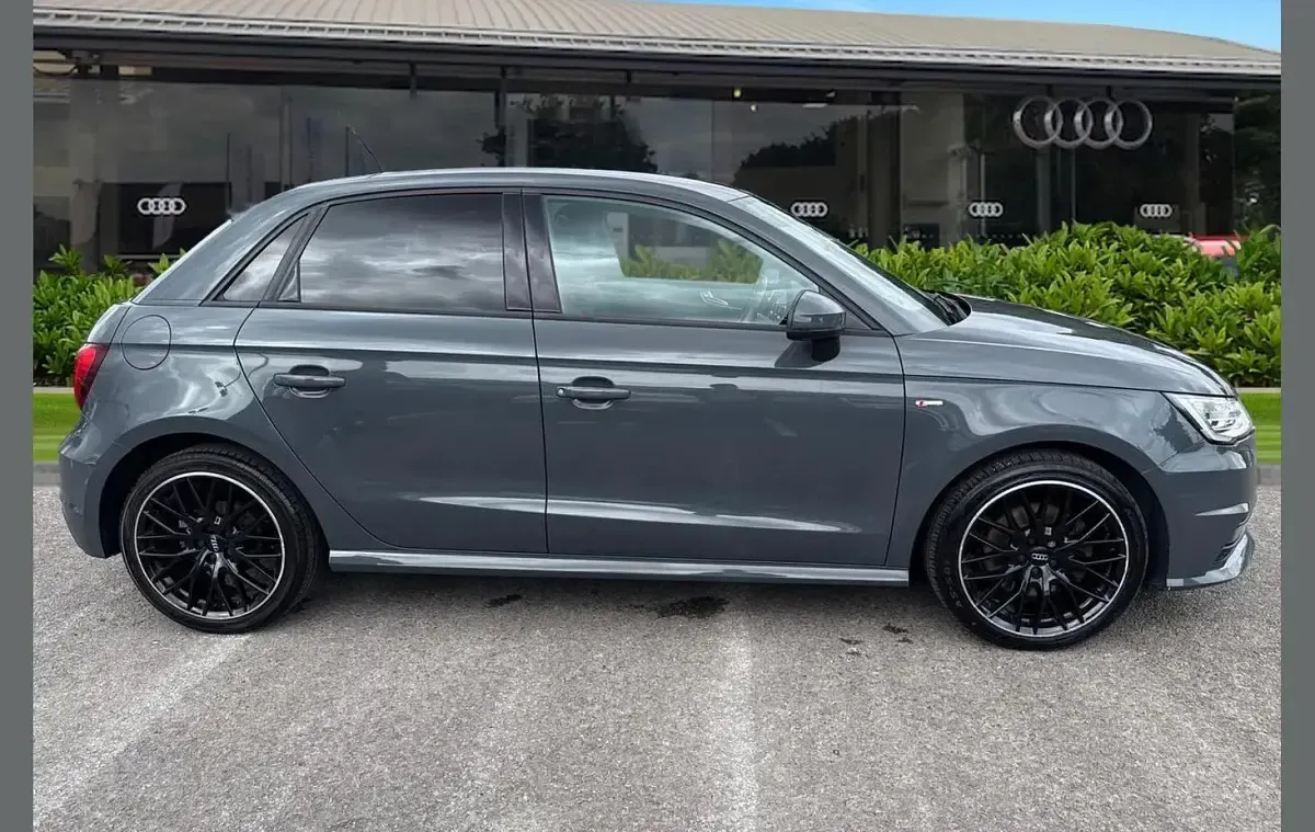 Used Audi A1 S-Line 116 HP (85 kW) 2018 Grey Hatchback