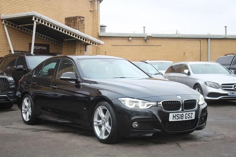 Black Used 2018 BMW 330e M Sport Sedan | £12,885 (Super price) - Image 1/4