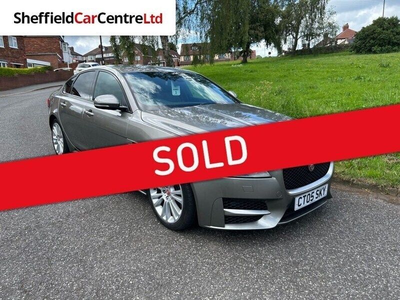 Silver Used 2017 Jaguar XF R-Sport Sedan | £13,995 (A bit pricey) - Image 1/3