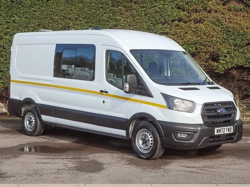 Used Ford Transit 130 HP (95 kW) 2023 White Van