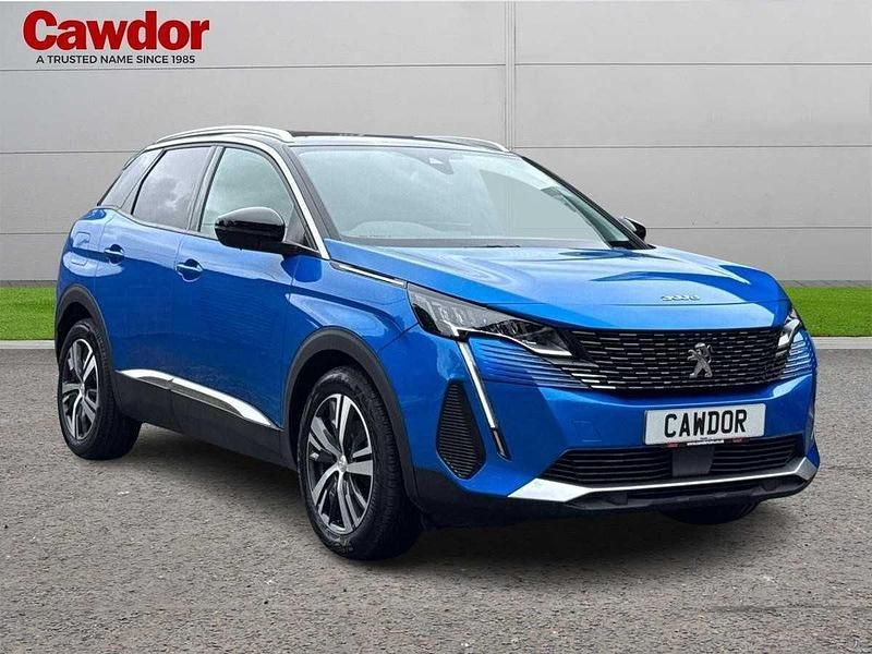 Blue Used 2022 Peugeot 3008 Allure+ Estate | £20,995 (Fair price) - Image 1/4