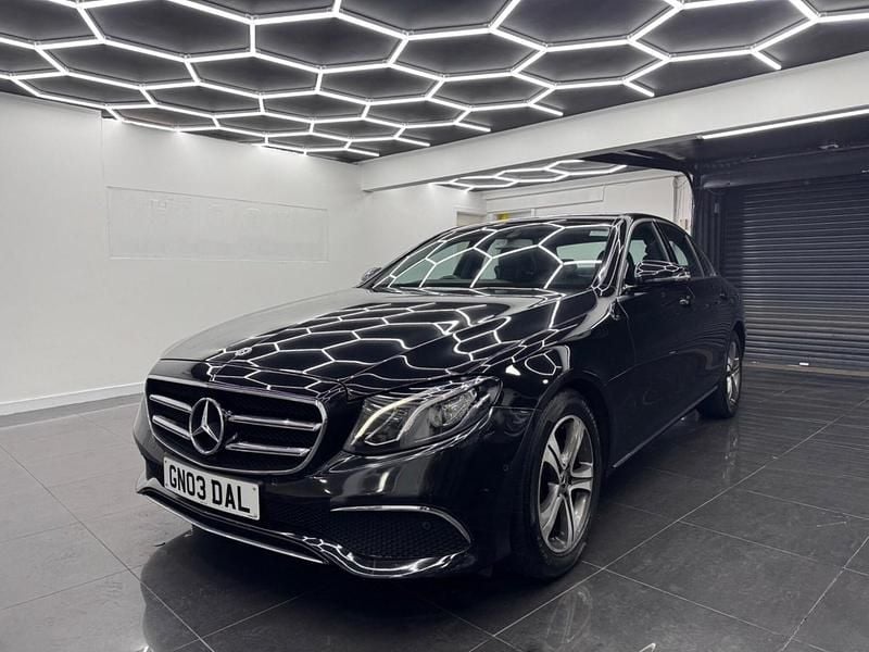 Used Mercedes E220 SE 2018 Black Sedan